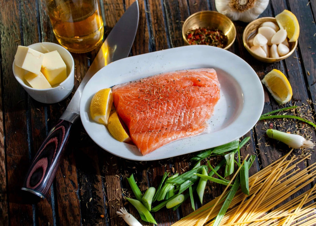 Salmone agli agrumi Arancia e Limone del Sud